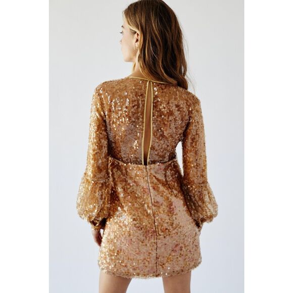 Free People Stars Align Mini Dress - Picture 3 of 7